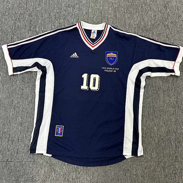 아디다스 빈티지 98프랑스 월드컵 축구 유니폼