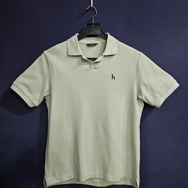 헤지스 라이트카키 남성 95 카라반팔티 