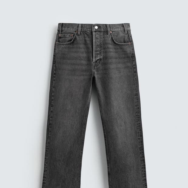 자라 bootcut fit 부츠컷 데님 그레이 리미티드 에디션