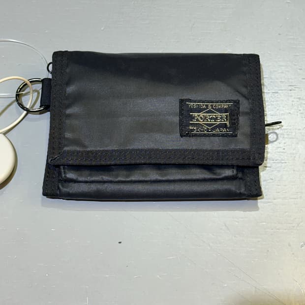 PORTER 요시다포터 블랙 반지갑