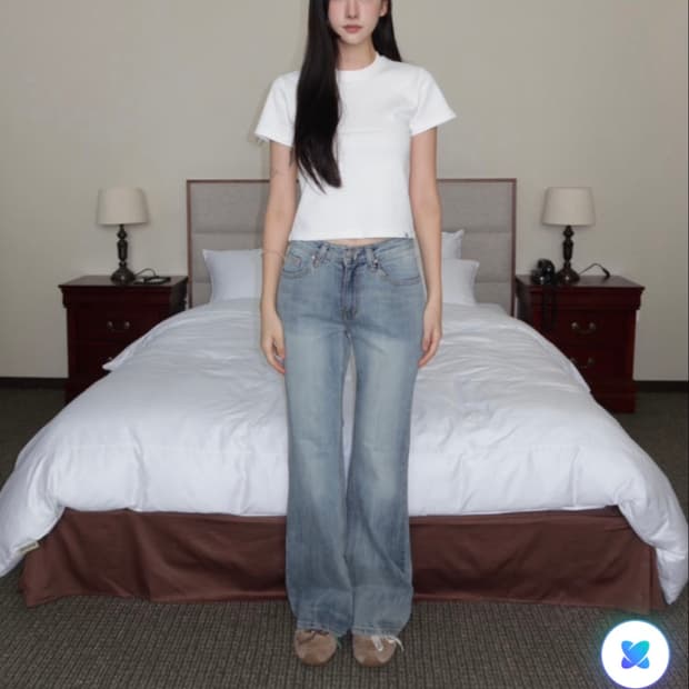 YUE project 라이즈 부츠컷 데님 2size(유프로젝트)