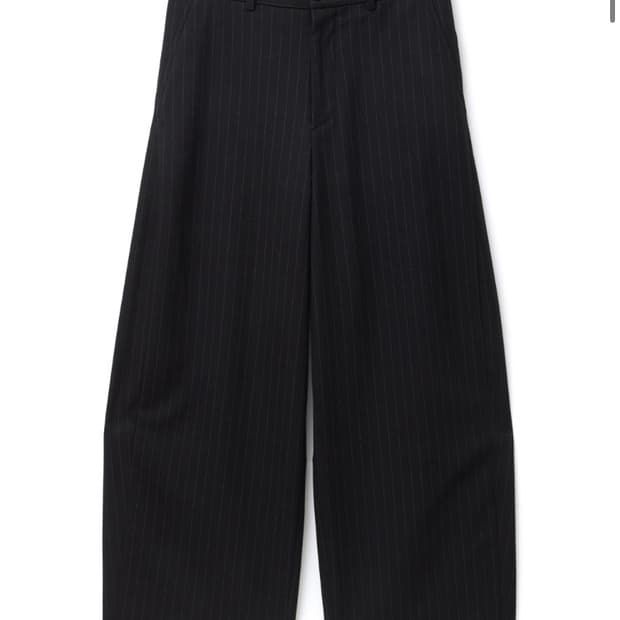 해칭룸 와이드 커브 스트라이프 블랙