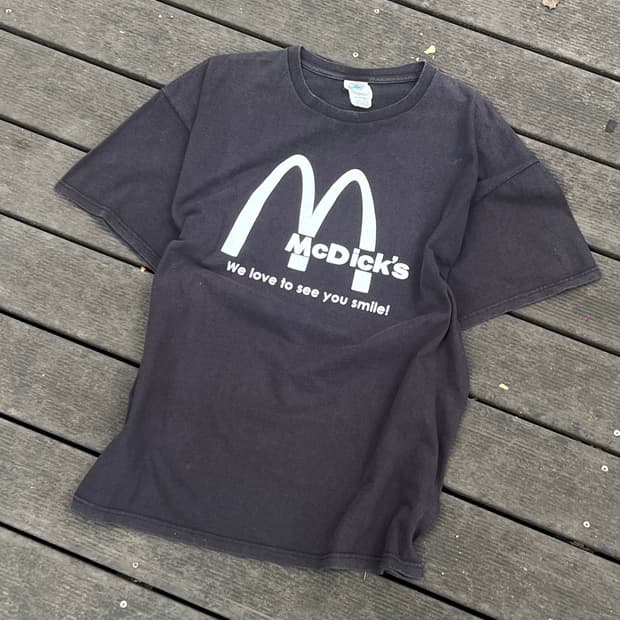 McDonald’s Parody T Shirt 2000s Vintage
