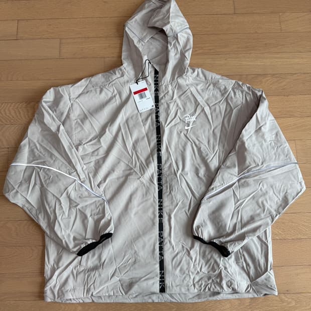 [L] 나이키 x patta 파타 풀 집 자켓 샌드리프트