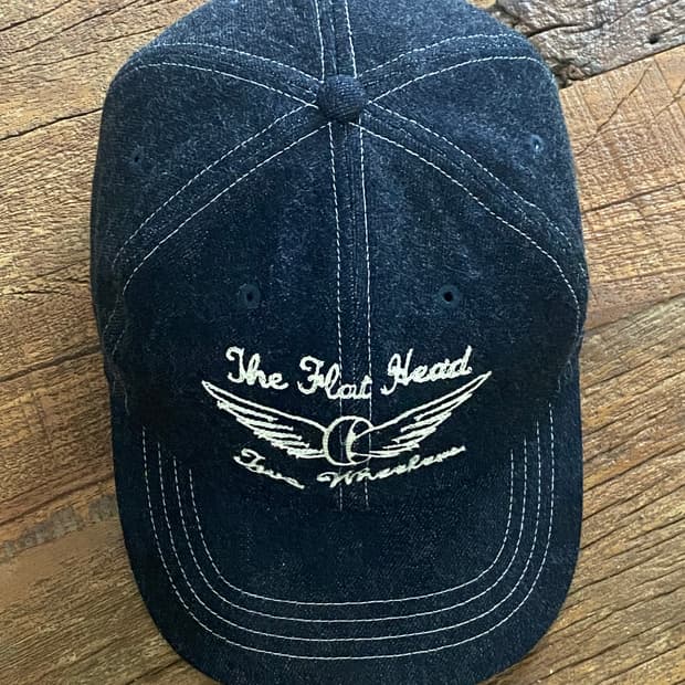 THE FLAT HEAD 플랫헤드 데님 캡