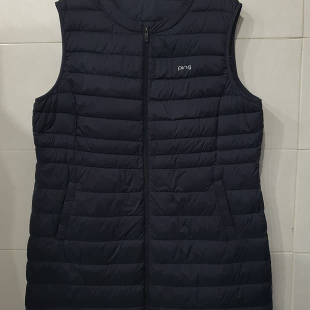 PING 여성 구스 패딩 조끼