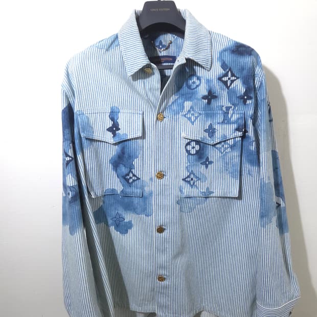 [새상품급] 루이비통 워터컬러 셔츠 자켓 XL Size