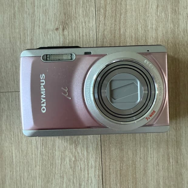 올림푸스 뮤 7040 핑크