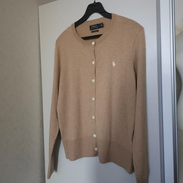 폴로 랄프로렌 베이지 가디건