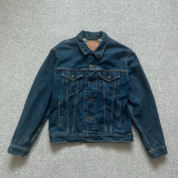 1993 USA 리바이스 71506-0216 데님 자켓 42