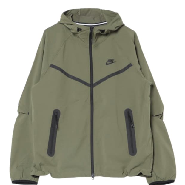 나이키 테크 윈드러너 올리브 M