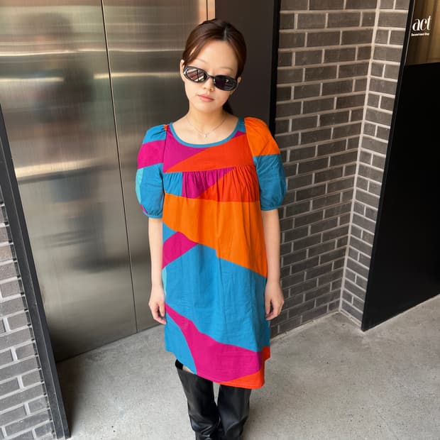 Marc By Marc Jacobs 마크제이콥스 컬러 블락 원피스