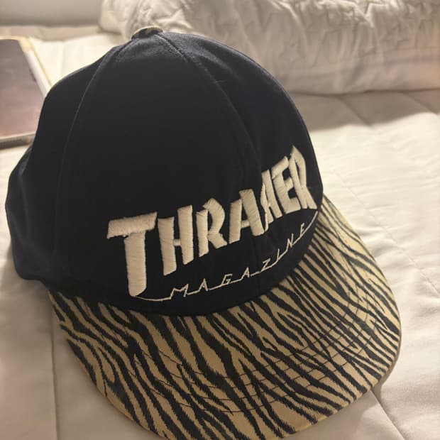 Thrasher 트레져 호피호랑이무늬 일본 볼캡