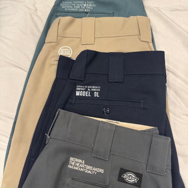 BEDWIN x DICKIES 9L 일괄 판매