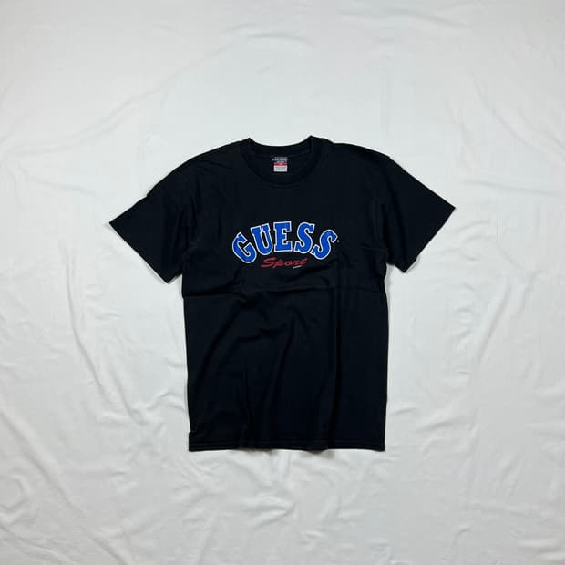 90‘s 게스 스포츠 guess sport 로고 반팔티