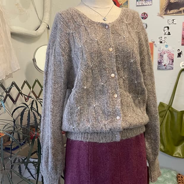 진주 펄 가디건 [무배]