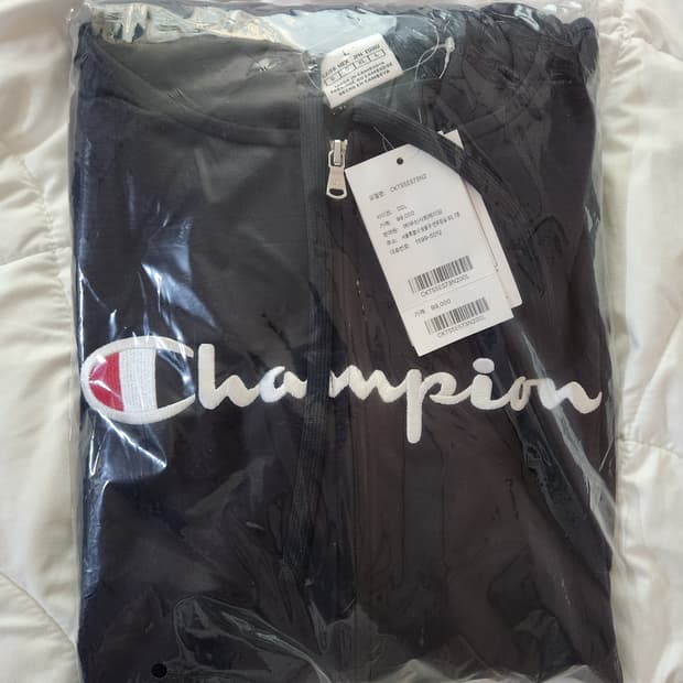 챔피온 빅 스크립트 후드집업