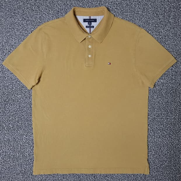 [무료배송][105]타미힐피거 남성용 피케 반팔티 카라티