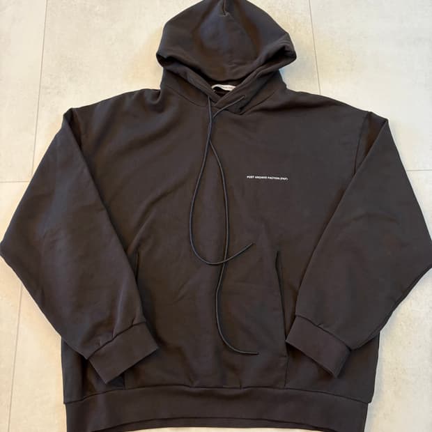 Post Archive Faction 8.0 Hoodie Charcoal
