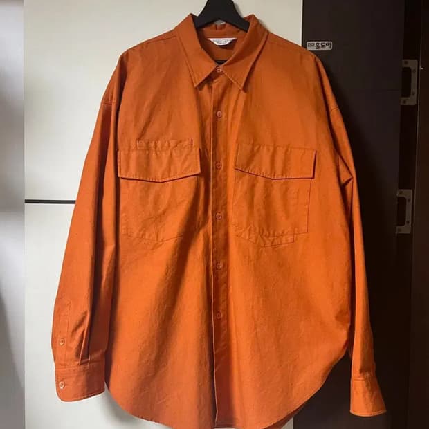 (2) 언유즈드 오버핏 포켓 셔츠 / UNUSED 아프레쎄 안셀름