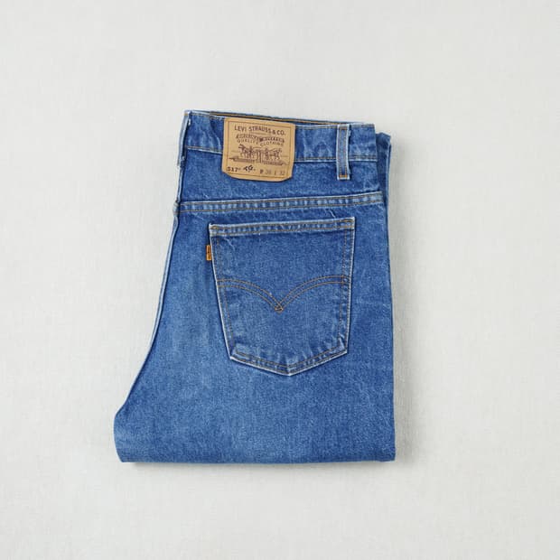 (허리 46) 90s 리바이스 517 부츠컷 데님 팬츠