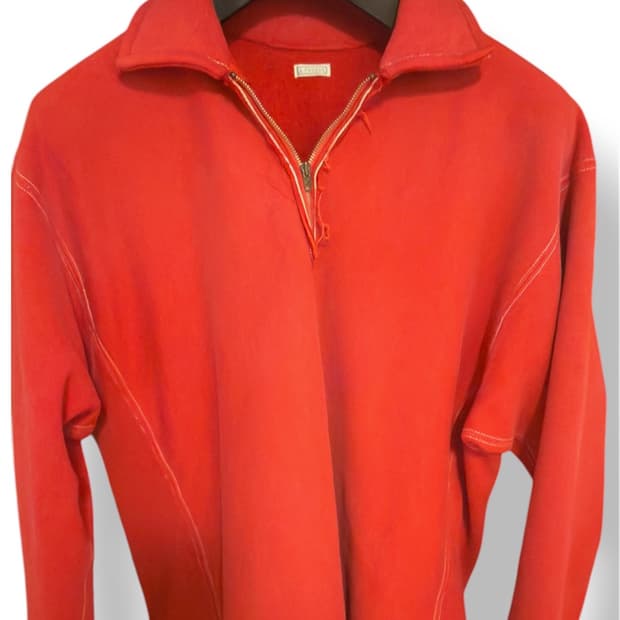 23AW a.presse 빈티지 하프집업 레드 3size