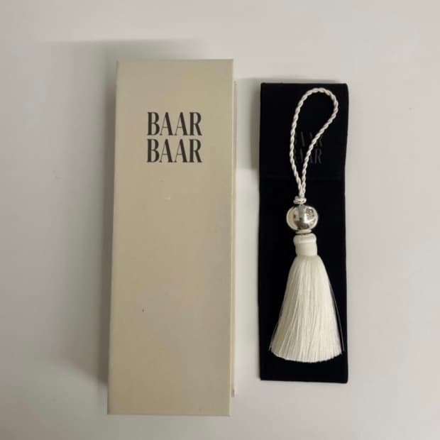 BAAR BAAR 실버볼 태슬 참장식 (바르바르)