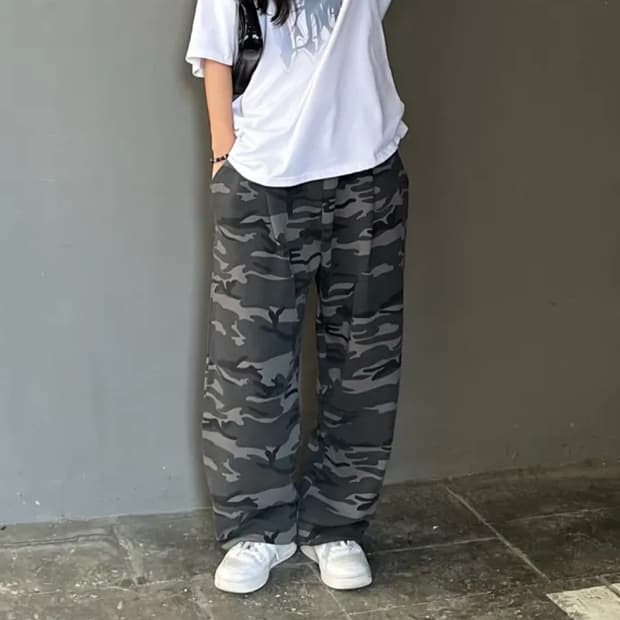 스컬리웩 카모 팬츠 