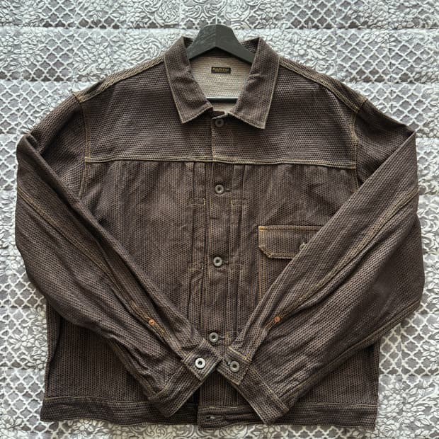 캐피탈 센츄리 데님 1세대 자켓 N5S 브라운 5