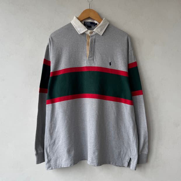 90s 폴로 랄프로렌 럭비티 