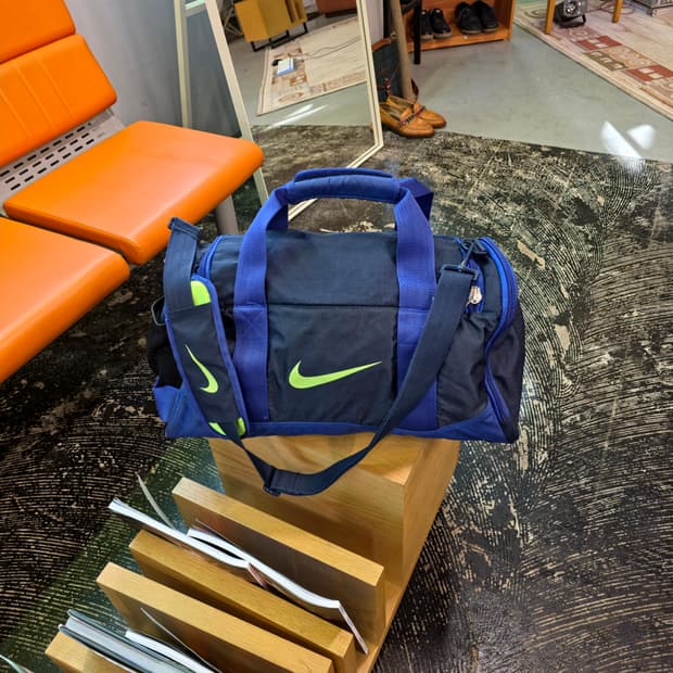 나이키 더플백 네이비/블루