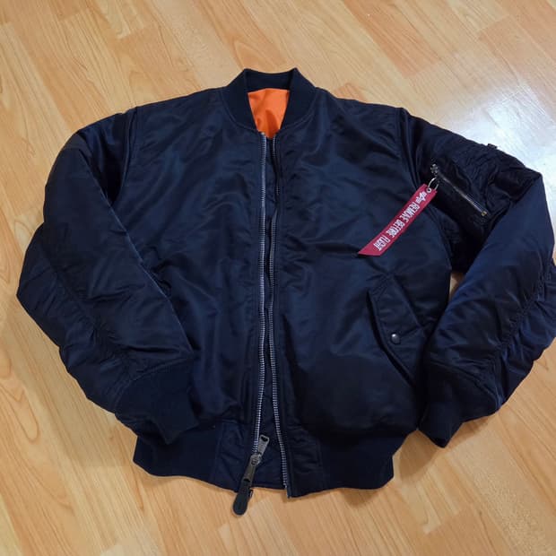 알파인더스트리 ma-1 레귤러핏