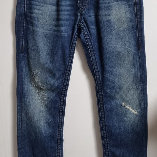 30) 트루릴리전 USA 리키수퍼티 진청바지 데님팬츠