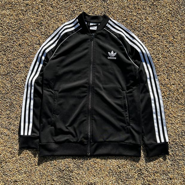 아디다스(ADIDAS) 삼선 슈퍼스타 트랙탑 자켓