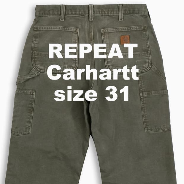 빈티지 칼하트 싱글니 워크 팬츠 31 인치 CH0113302