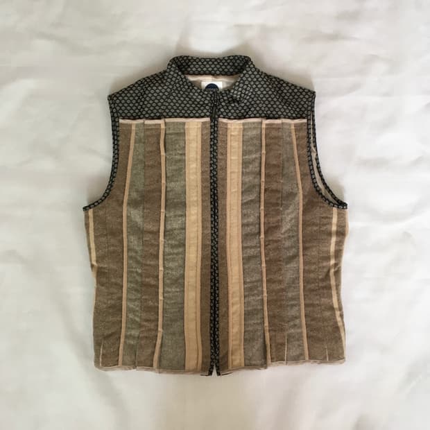 Hiroko Bis zip up vest