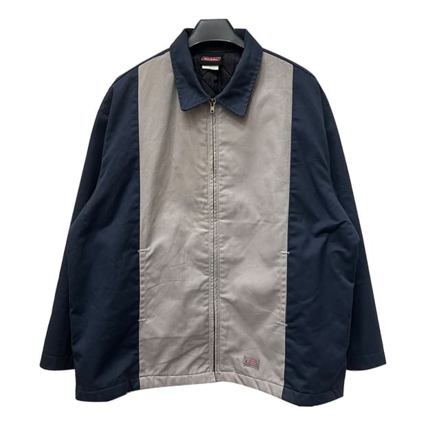 90s 디키즈 워크웨어 투톤 누빔 워크 자켓 2XL