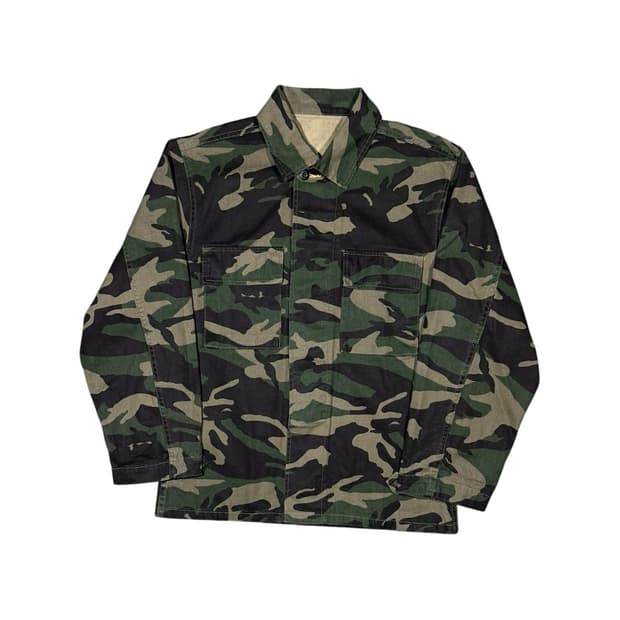 Military 밀리터리 개구리 패턴 투포켓 워크자켓