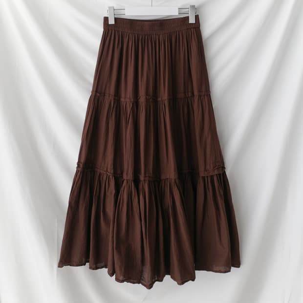 cancan shirring skirt