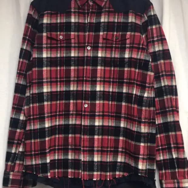 언더커버 엣지로우 셔츠