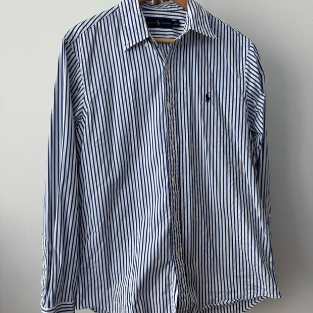 폴로 스트라이프 셔츠 M