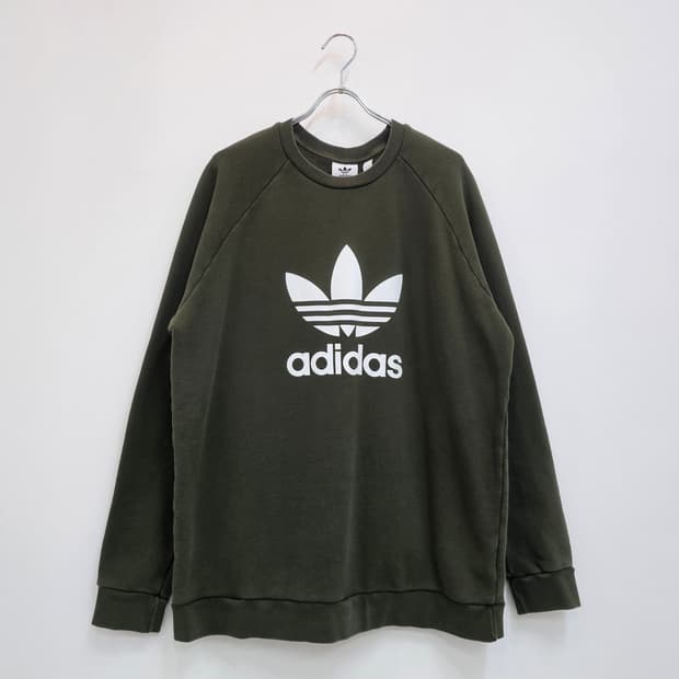 아디다스  카키 나그랑 맨투맨 스웻셔츠
