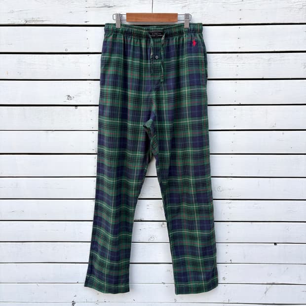 Polo 폴로 체크 홈웨어 파자마 팬츠