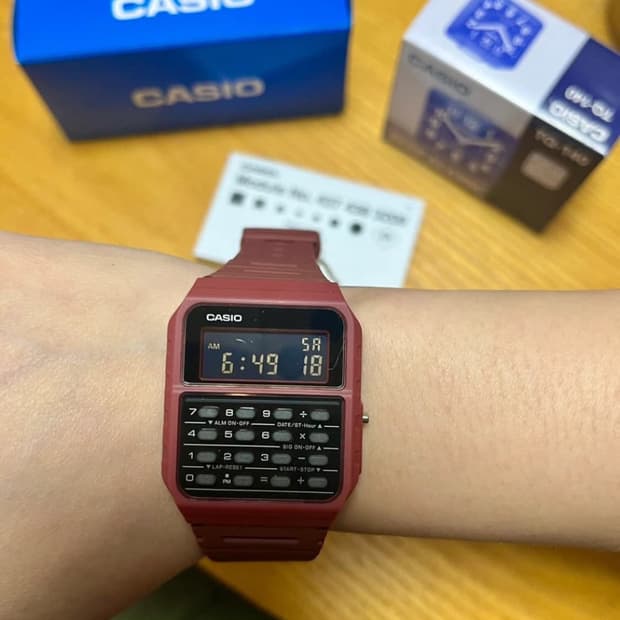카시오 계산기시계 새상품