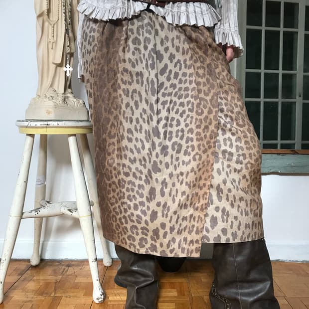 vintage pattern skirt (26inch)