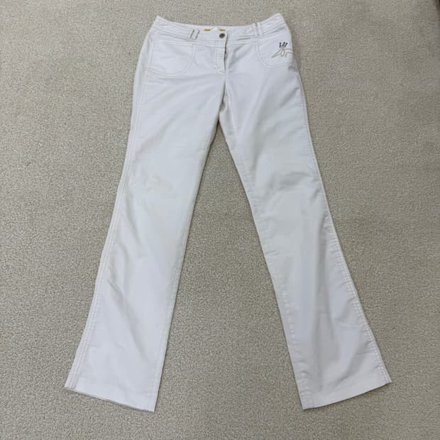 [70] 루이까스텔 여성 화이트 데님팬츠 1231T1