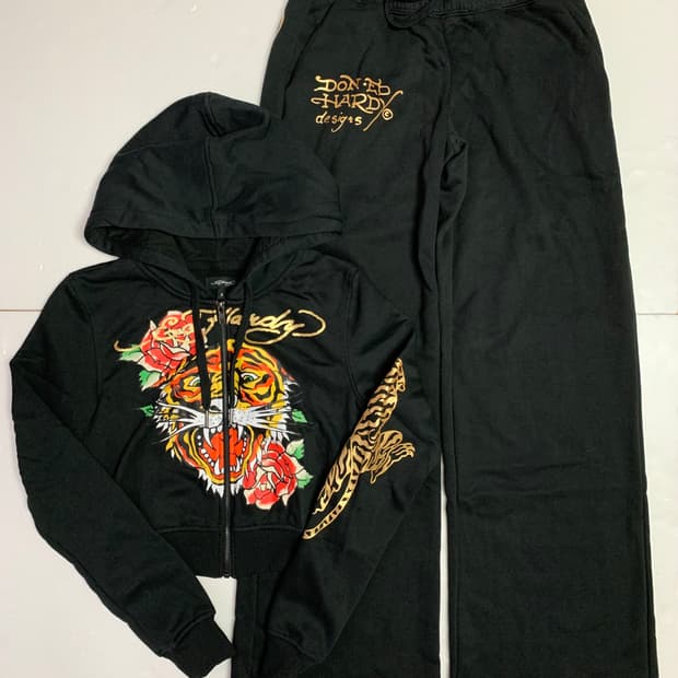 [새제품] 에드하디 스웻 셋업