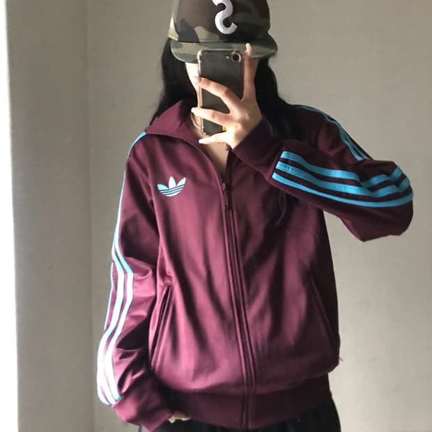 아디다스 버건디 빅파이어버드 져지