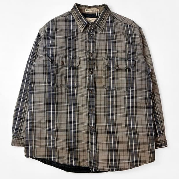 ClayBrooke 00s USA 누빔 플란넬 셔츠 PN5241