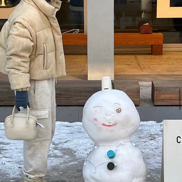 블러썸 구스 패딩